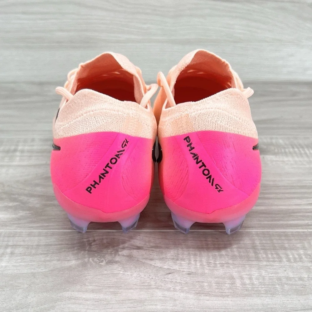 Nike Phantom GX 2 Elite FG Crimson Tint Pink Blast FJ2559-800 Mens Size 7.5